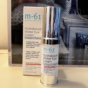 M-61 Hydraboost Water Eye Cream Full Size New in Box